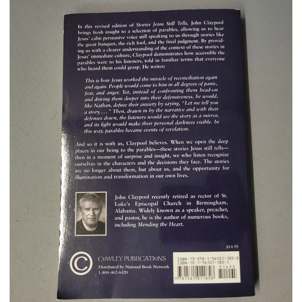 Stories Jesus Still Tells John Claypool Parables‎ Christian Religion Softcover